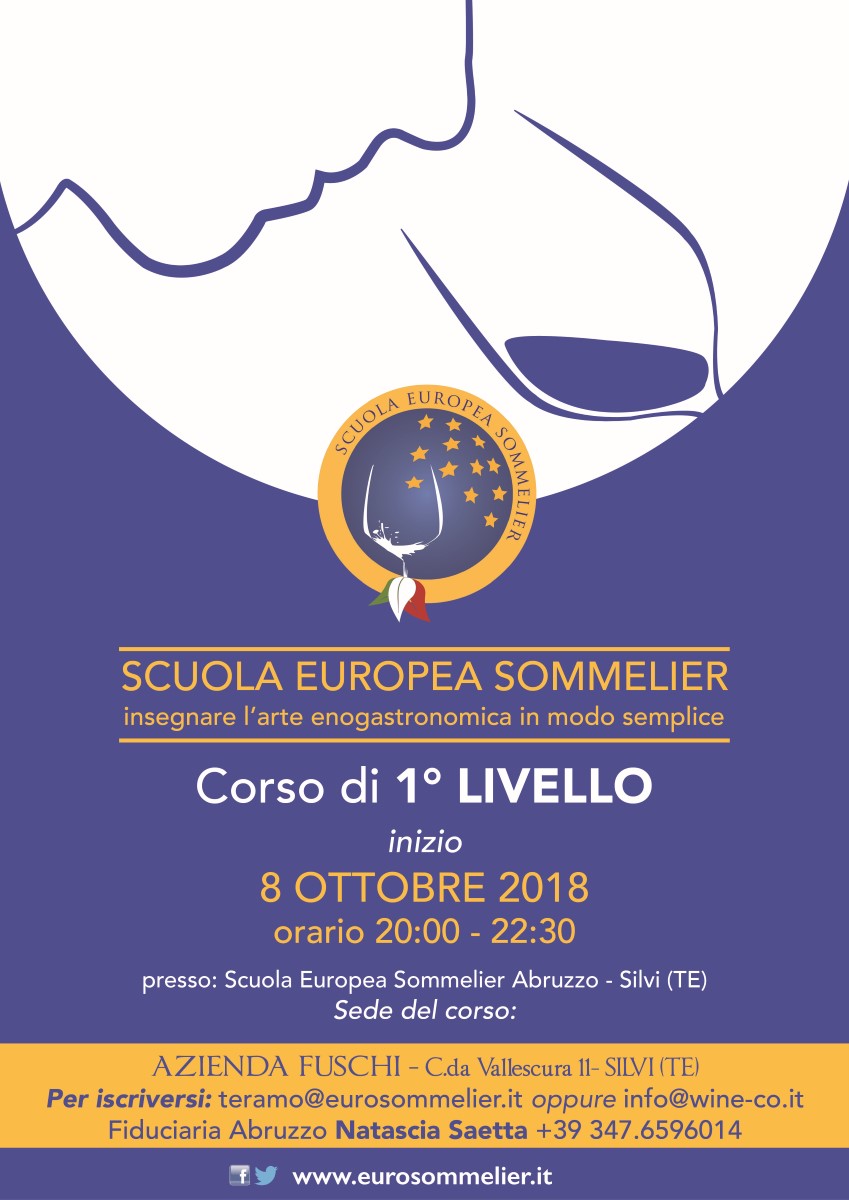 corso sommerlier primo livello